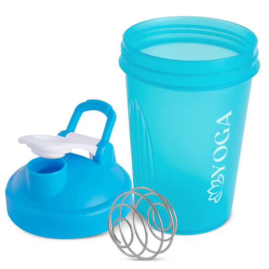 Vaso Proteina Shaker YOGA Azul